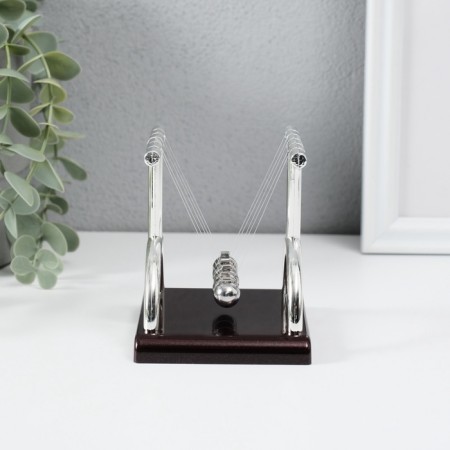 Pendulum "Technic balls" Square column 9 x 9 x 7.5 cm-4