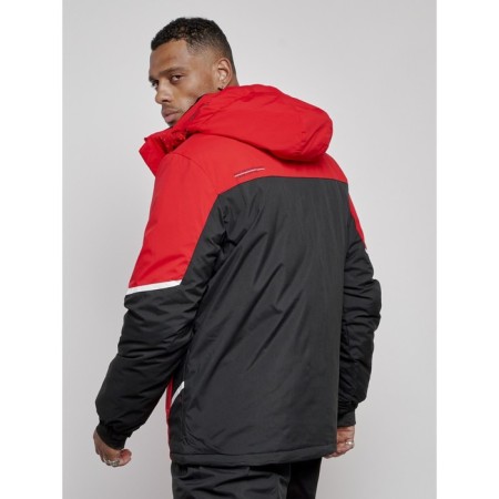 Male ski suit, size 56, red color-8