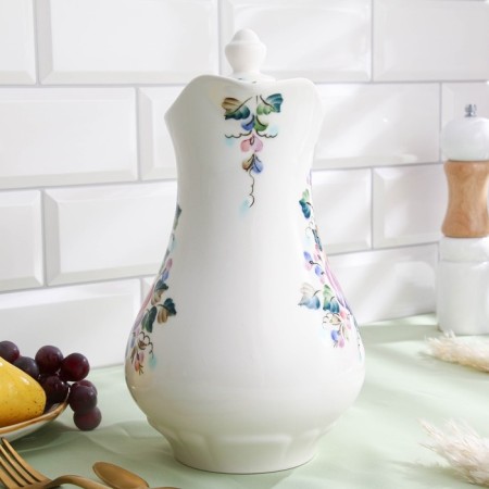 Kuvshin "Strawberry Var. 2 ", with a lid, 2 l, 10 × 27 cm, 1 variety, aut. Rogocha N.V.-2