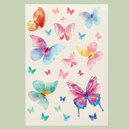 Stickers - Butterfly, 14 × 21 cm-5