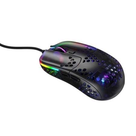 Mouse XTRFY MZ1 - ZY’S Rail, game, wired, RGB backlight, 16000 dpi, USB, black