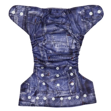 Reusable diaper "jeans"-5