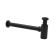 Siphon for the sink Bronze de Luxe Scandi 201b, brass, black