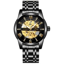 Men's male watch, d-4.1 cm, 3 atm, luminous, black