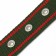 Collar of tarpaulin dimensionless single -layer, 68 x 3 cm, khaki/red