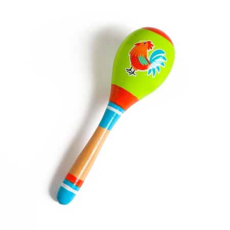 Musical toy Marakas "Cockerel", 20 cm-1