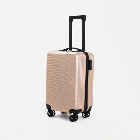 Small suitcase 20 ", lightning department, code castle, beige color-2