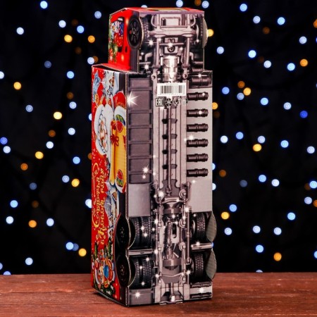 Gift box "New Year's delivery", truck 34.5 x 11 x 11 cm-5