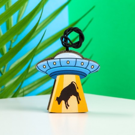 Car suspension Grand Caratt UFO, wood, felt