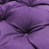 Billy swing pillow, diameter 60 cm, purple color
