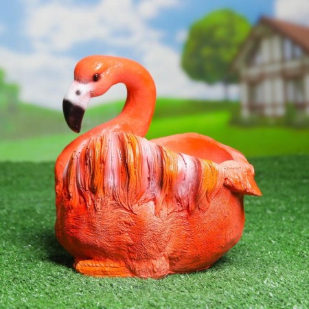 Figure pot "Flamingo" Big H-23CM, D-15CM-1