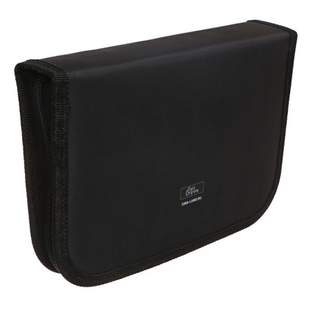 Penal 3 sections, tab inside, 140 x 210 x 40 mm, fabric, calligrata top block "Anime Eye"-3