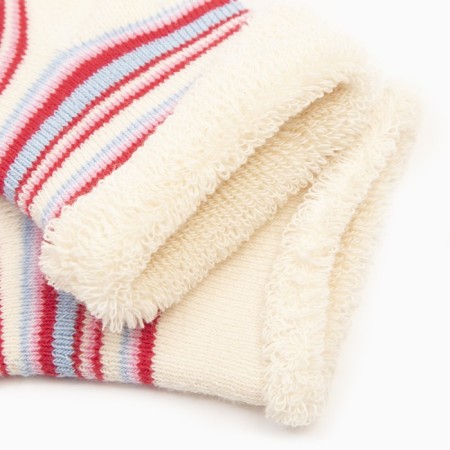 Noski children's terry, dairy color, size 6-2