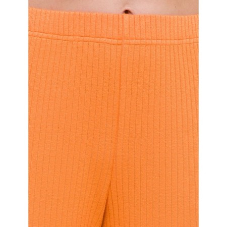 Female trousers, size 46, orange color-4