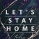Napkin on the table "Stay Home", PVC, 40x29 cm