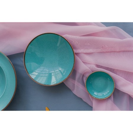 Round Turquoise, 320 ml, d = 12 cm, turquoise color-3