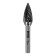 Denzel Borfrase, type G, metal, carbide, parabolic, pointed, 12 mm
