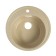 AGATA AG7C10 washing, cut, 500 x 180 mm, round, beige color