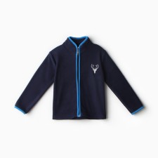 Children's sweatshirt, dark blue color, height 110 cm