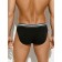 Panties Slips men's omsa 1224, size 52, color Nero