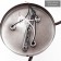 Chandelier 1341003/3wt e27 15W brown Bayerlux