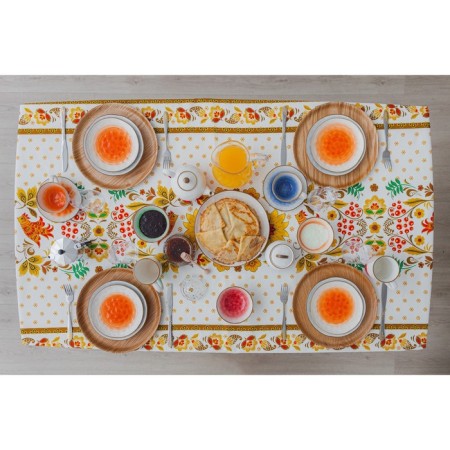 Porcelain shares “Cosmos”, 370 ml, d = 13.1 cm, orange color-6