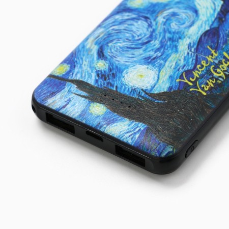 Set of sleep, headphones vacuum and external battery 5000 MAH "Van Gog", 20.5 x 16.5 cm-5