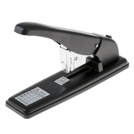 Stapler No. 23, large, up to 100 sheets, with a drawer container for brackets, mix-11