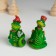Souvenir Polystone "Green Serpent in the form" MIX 4.5x4x6.5 cm