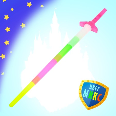 Sword of the light “Bright Warrior”, light effects, works from batteries, Mix color-7