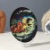 Decorative plate "Troika", type 2, d = 19.5 cm