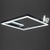 LUSTER "Butterflies UNO" 36W LED 6000K Black 45x45x6cm Bayerlux