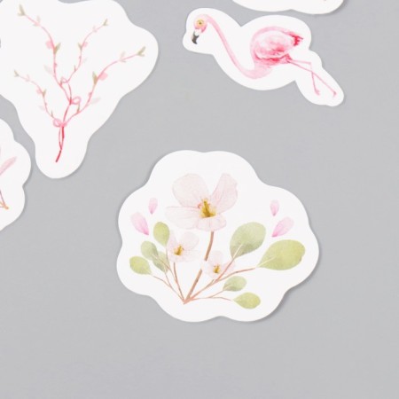 Stickers stickers for scrapbooking "Flowers" 9-346-1