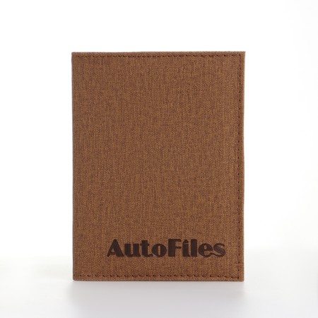 Cover for autocodes, brown color