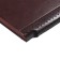 Diary of Leduced A5, 160 Escalada sheets, hard -leather cover, perforation, pancake embossing, lies, cream block 70g/m2, brown