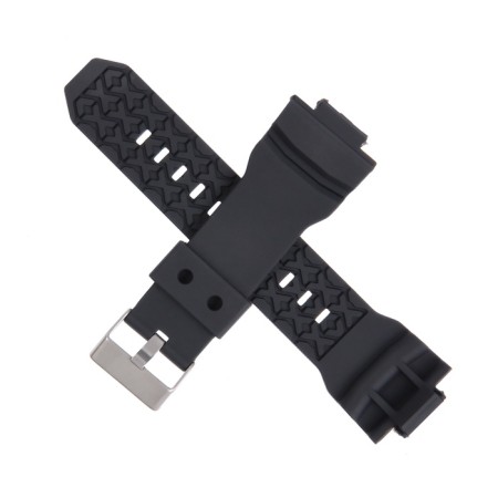 Hours strap g shock GA150, GA200, GA300, GLX, L-22.5 cm, black