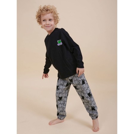 Set for boys, height 92 cm, black color-7