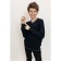 Jumper for boys, height 110-116 cm, dark blue color