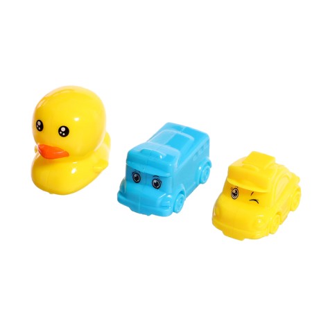 Track for playing the bathroom "Duck water park", on suction cups-6