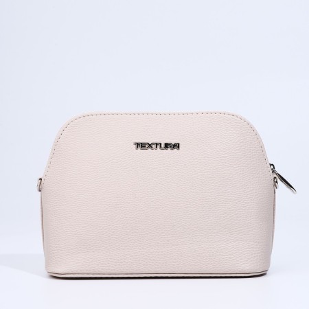 Women's bag over the shoulder Textura, small size, beige color