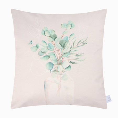 A set of decorative pillowcases "Eucalyptus" - 4 pcs, 40x40 cm, velor-1