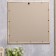 Photo frame pine c19 gold 40x40 cm (plastic screen)