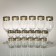Mini-bar 18 objects champagne carousel engraving, dark 200/55/50 ml