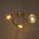Fox chandelier 3he27 40W gold 50x50x12 cm