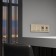 Single switch single -valve with backlight (champagne) W4512011
