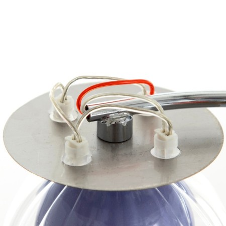 Luster "Lowing" 7x20W G4 chrome 65x65x15 cm-11