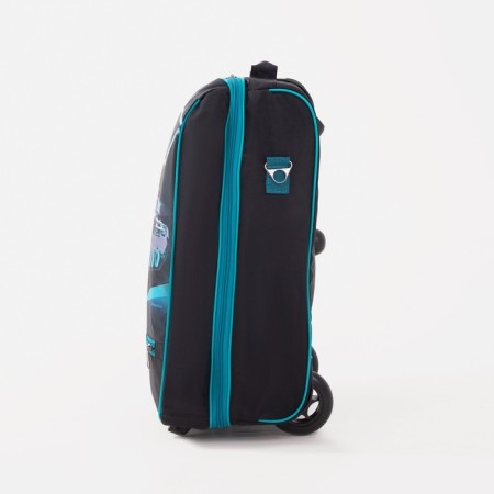 Baby suitcase 32 l (s), lightning department, black/blue color-1