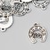 Souvenir Koshellek Metal "Snow - Good luck" 1.3x1.6 cm