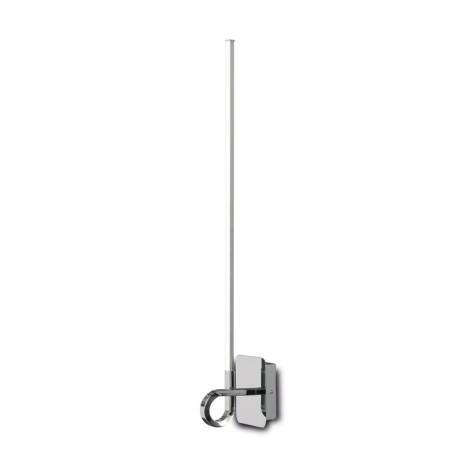 Bra Mantra Cinto, LED, 12W, 960LM, 3000K, 160x150x830 mm, chromium color