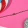 Pendant "chosen" butterfly mini, 45 cm, mix color in silver